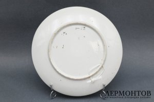 Агитация. Блюдо. Сталин И.В. СССР, Дулево, 1930е гг.