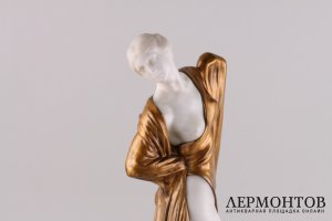 Скульптура Танцовщица в стиле Модерн - Ар Деко. Австрия, Вена, 1908 год.
