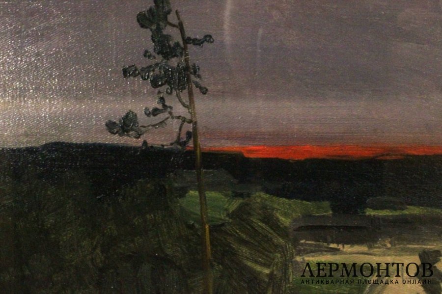 Картина. Столица Е.И. Пейзаж, 1960-е годы.