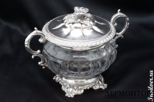 Ваза Diosne. Серебро 950. Франция