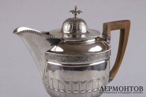 Большой кувшин для воды и вина. MсMullin, серебро 900 пробы. США