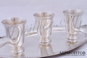 Набор из трех стаканов Cardeilhac. Франция.