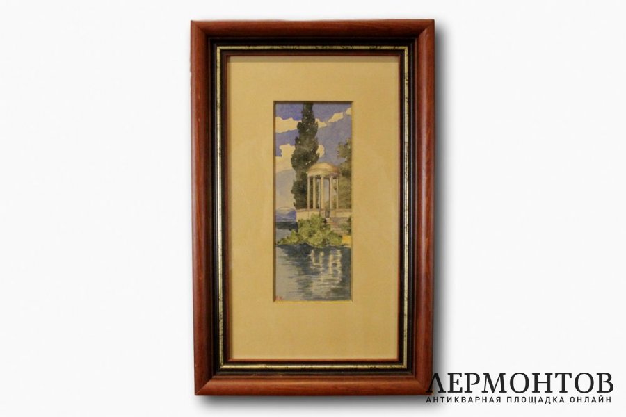 Картина. Лукш-Маковская Е.К. Ротонда. 1902 год.