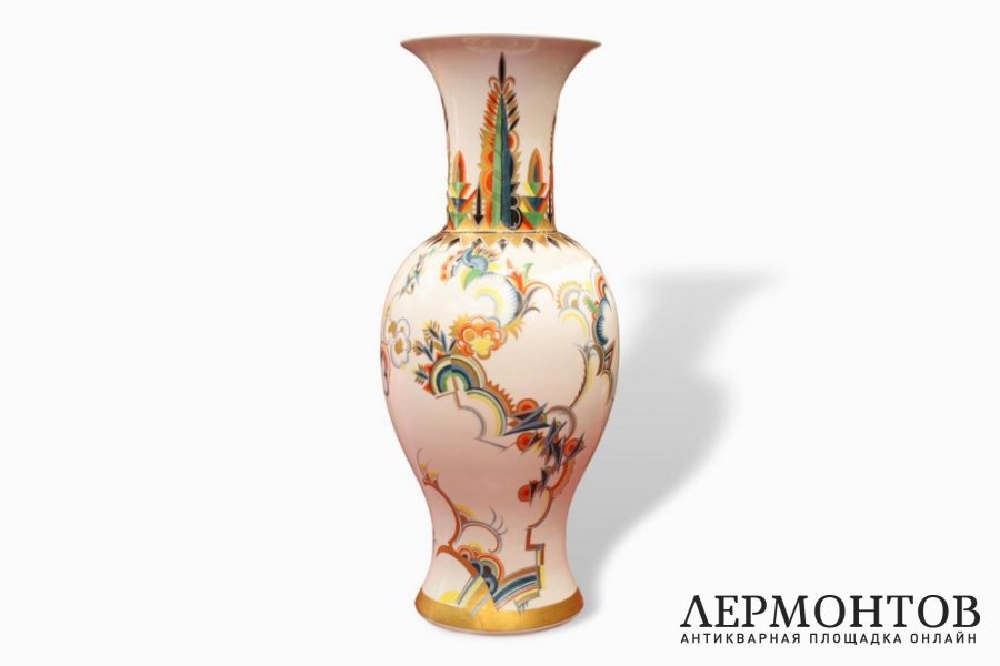 Ваза в стиле Ар Деко. Германия, мануфактура Rosenthal, автор Kurt Severin, 1920-е гг 
