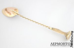Ложка для медикаментов Berthier. Серебро 950. Франция