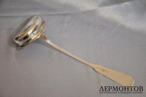 Половник Werner&Son. Серебро 84. Российская империя
