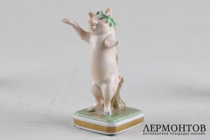 Оркестр Поросята. Фарфор. Плауэ. Германия. Сер. XX в.
