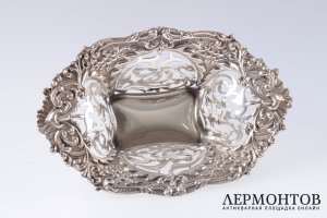 Конфетница M.Bro. Серебро 925. Англия