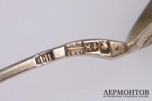 Чайная ложка. Серебро 84. Российская империя