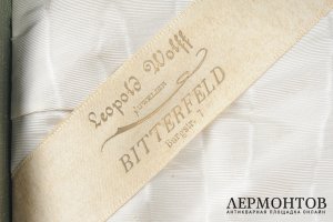 Десертный набор. Германия, ювелирная фирма Leopold Wolff. Серебро 800 пробы.