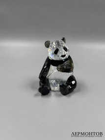Статуэтка «Панда с сахарным тростником». Хрусталь, Swarovski, 2008 год