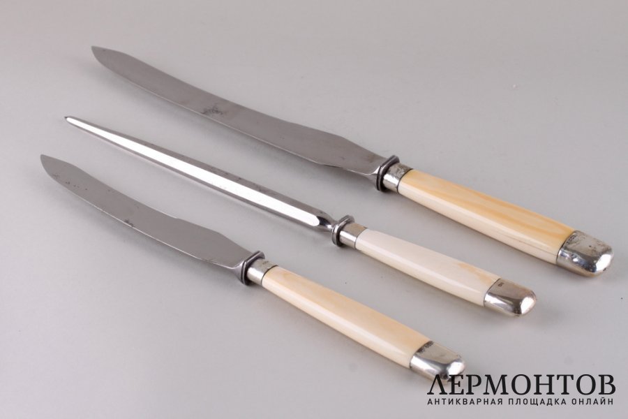 Набор для мяса в родной коробке. Англия, Шеффилд, 1900 г. 