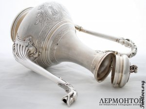 Кофейник Cardeilhac. Серебро 950. Франция