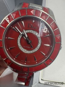 Наручные часы «Les Montres» с бриллиантами. Керамика, Dior