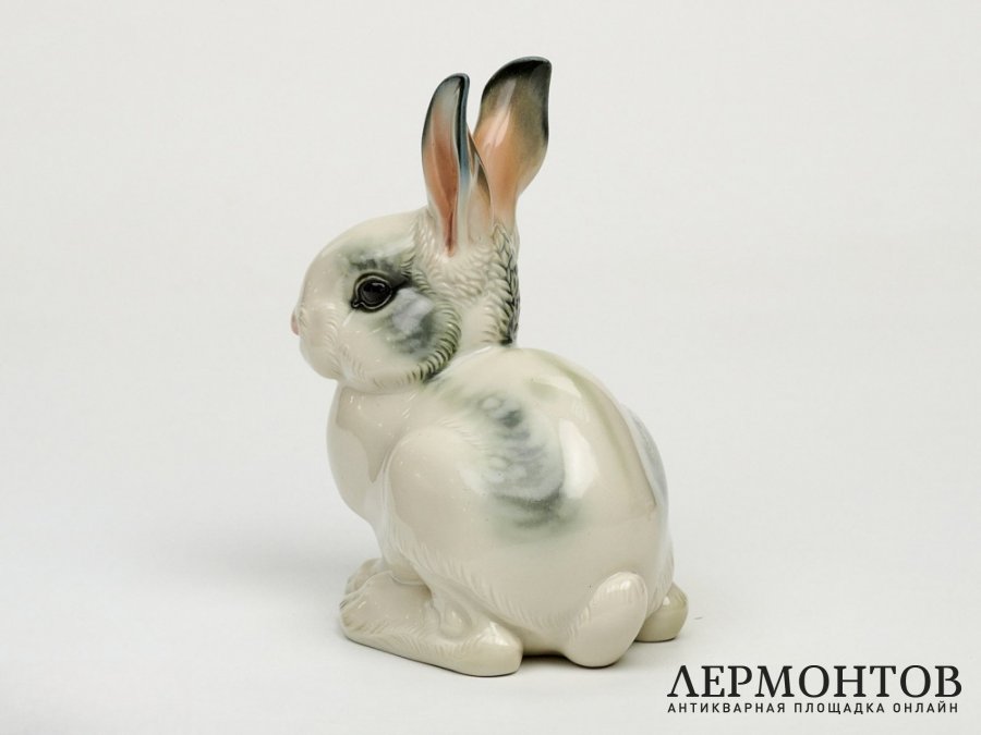 Статуэтка «Кролик». Фарфор, Eschenbach, Германия, 1947–1953 годы