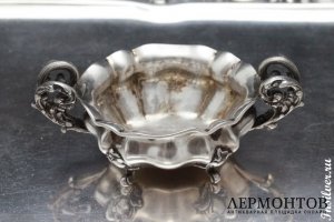 Две солонки Edmond Tetard. Серебро 950. Франция