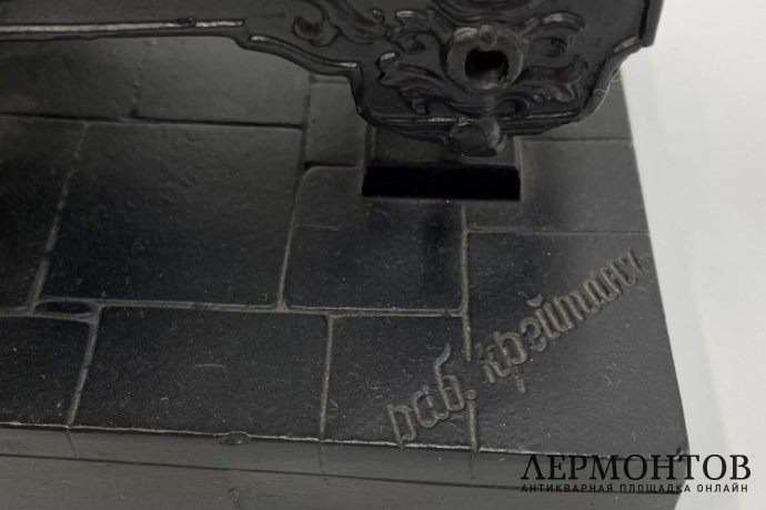 Скульптура Царь-пушка. Россия, Каслинский завод, 1960 г. Чугун.