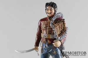 Скульптура Боевой действующий генерал от казаков, герой 1812 года, Орлов-Денисов. 