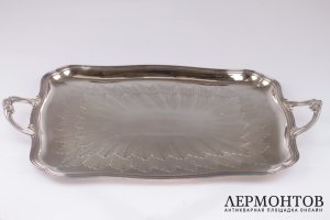 Чайно-кофейный сервиз рококо. Серебро 950. Франция