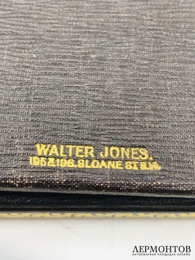 Рамка для фотографии. Кожа, Walter Jones, Англия, конец 19 — начало 20 века