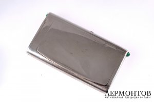 Портсигар Никольс и Плинке. Серебро 84 пробы. Российская империя