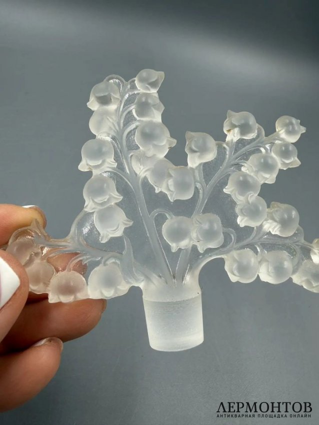 Флакон для духов «Clairefontaine». Хрусталь, Lalique, Франция, 1960–1980 годы