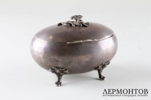 Шкатулка. Серебро 84 пробы. Россия, конец 18 века.