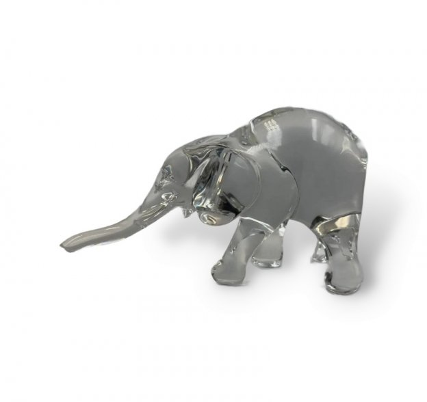 Статуэтка «Слоник». Хрусталь, Baccarat, Франция