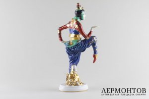 Статуэтка Танцовщица в стиле Ар Деко. Rosenthal, Constantin Holzer-Defanti, 1920-30 г