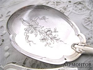 Сервировочный набор. Серебро 950. Франция