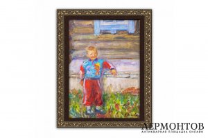 Картина Мальчик. Клара Власова. Середина XX века.