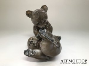 Статуэтка «Медведи». Фарфор, Rosenthal, Германия, 1960 год