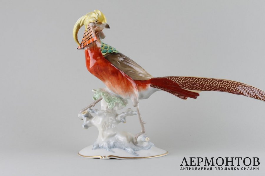 Статуэтка Фазан. Фарфор.  Hutschenreuther, Германия, K. Mutter, 1970-е гг