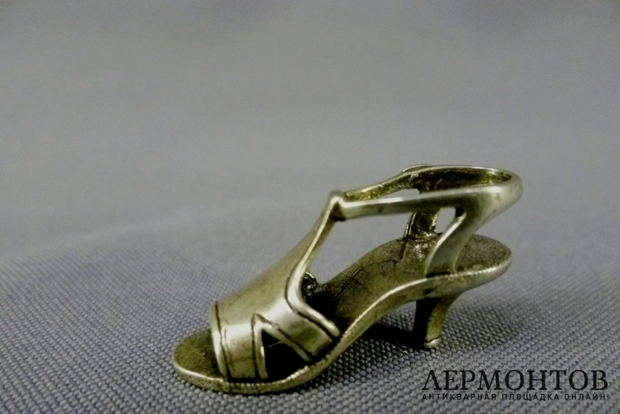 Туфелька.Серебро 800 пробы. Германия, 20-30-е годы ХХ века. 