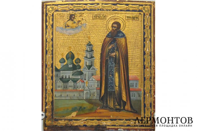 Икона Святой Геннадий Костромской. Российская империя, 2-я половина XIX века. 