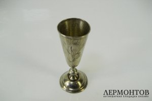 Рюмка. Серебро 84 пробы. Российская империя.