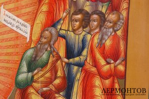 Икона храмовая. Богоматерь Всех скорбящих Радость. Россия, вторая пол. XIX в. Темпера
