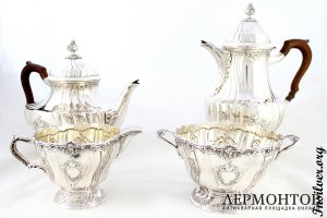 Сервиз Michelsen. Серебро 925. Дания