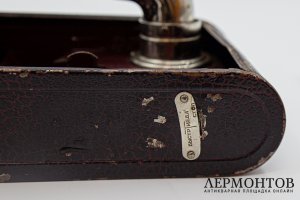 Патефон портативный Малютка. СССР, Московский патефонный завод, 1950-1956 гг. Рабочий
