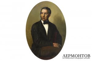 Картина. Портрет М.И. Глинки. Яковлев Василий Николаевич. Холст, масло. 1940-е гг.