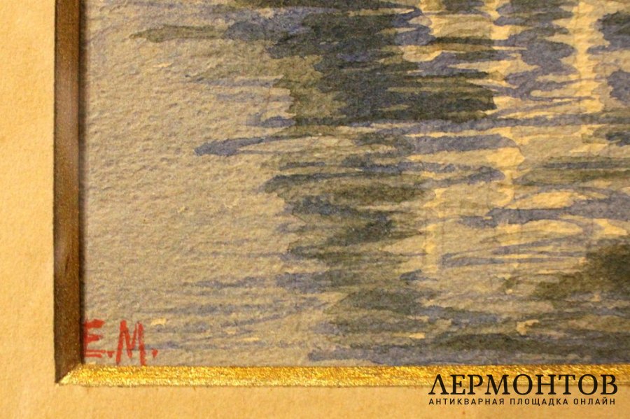 Картина. Лукш-Маковская Е.К. Ротонда. 1902 год.