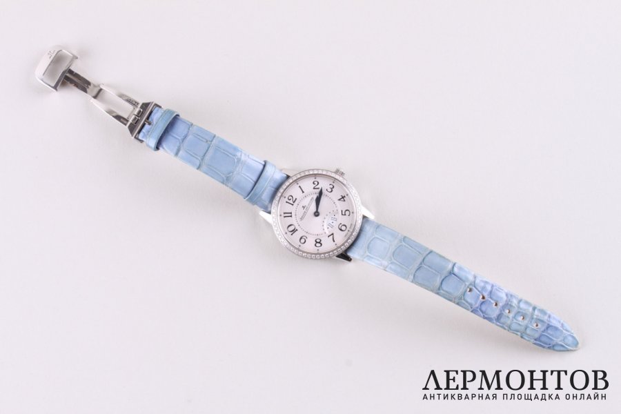 Часы женские наручные Jaeger-LeCoultre Rendez-Vous. 64 бриллианта, сталь.