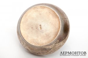 Вазочка. Серебро 84 пробы. Россия, 1908-1917 гг. Мастер И.Д. Прокофьев. 