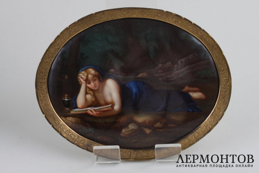 Фарфоровый пласт Магдалена. Мануфактура MEISSEN, сер. XIX в