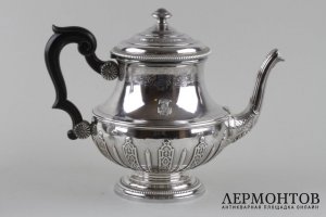 Чайный и кофейный сервиз Bointaburet. Серебро 950 пробы. Франция, конец XIX в.