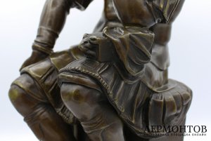 Скульптура Лоренцо Медичи по оригинальной модели Микеланджело. Франция, Париж, 19 в.