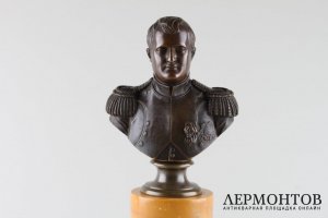 Бюст Наполеона. Франция, Париж, 2 половина 19 века. Бронза.