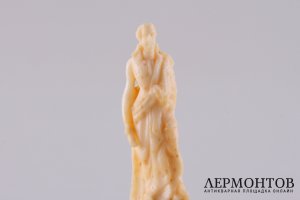 Миниатюра Фридрих Шиллер. Кость. Европа, XIX век.