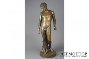 Скульптура Аполлон. Германия, автор H. Jacquet Fils, 2 пол. 19 в. Бронза.