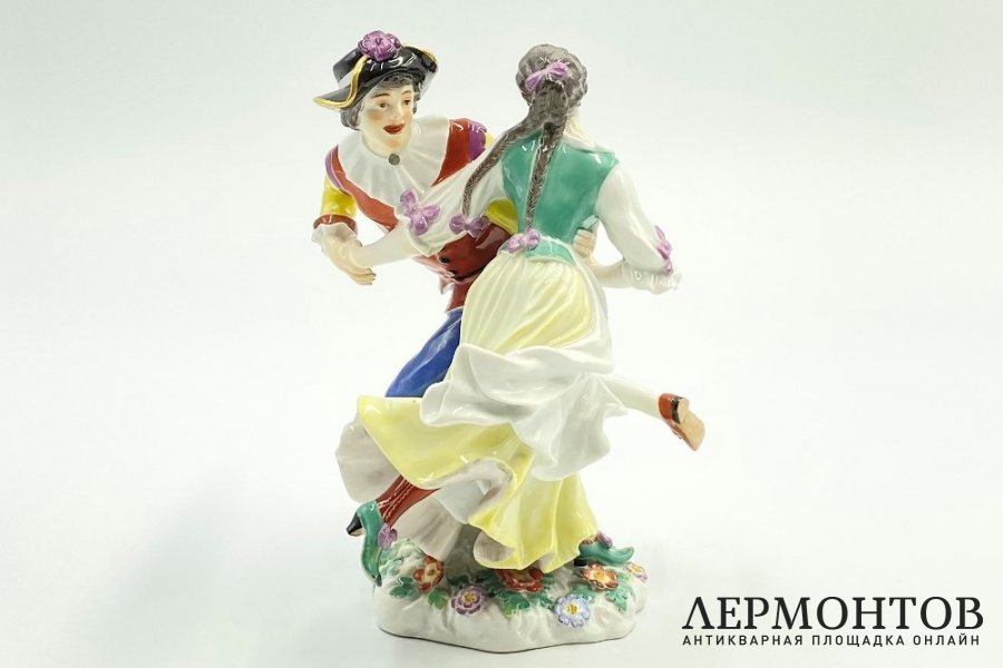 Статуэтка Танец. Германия, Meissen, первая треть 20 века. Фарфор, роспись.